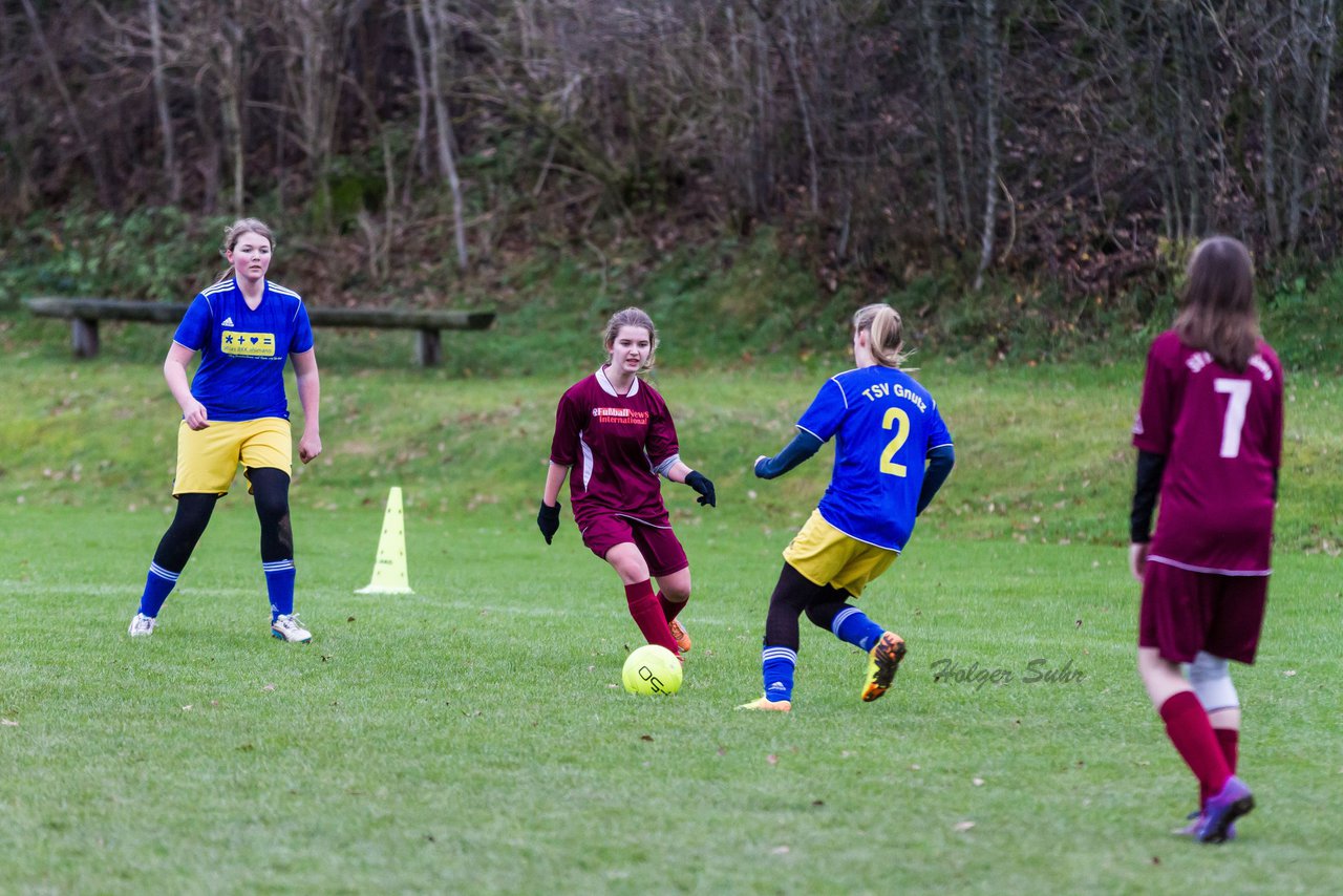 Bild 174 - B-Juniorinnen TSV Gnutz o.W. - SV Henstedt Ulzburg II : Ergebnis: ca. 5:0